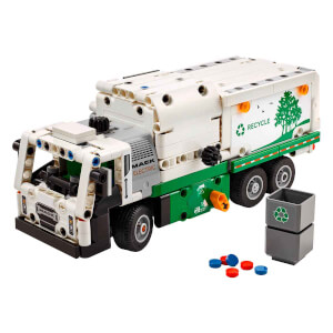 LEGO® Technic Mack® LR Elektrikli Çöp Kamyonu 42167 - 8 Yaş ve Üzeri Çocuklar için Geri Dönüşüm Temalı Koleksiyonluk Yaratıcı Oyuncak Model Yapım Seti (503 Parça)