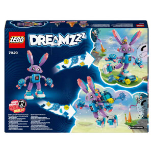 LEGO DREAMZzz Izzie ve Oyun Tavşanı Bunchurro 71490 - 7 Yaş ve Üzeri Çocuklar için Yaratıcı Oyuncak Yapım Seti (252 Parça)