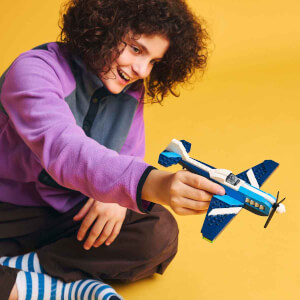 LEGO Creator 3’ü 1 Arada Uçak: Yarış Uçağı 31160 - 7 Yaş ve Üzeri Çocuklar için Jet veya Helikoptere Dönüşebilen Yaratıcı Oyuncak Yapım Seti (178 Parça)