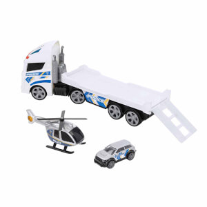 Teamsterz Sesli ve Işıklı Mighty Machines Police Transporter 