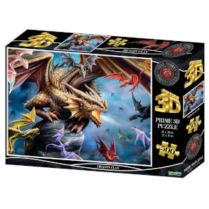 500 Parça 3D Puzzle: Dragon Clan