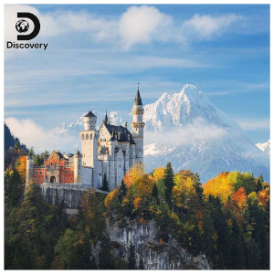 Prime 3D 300 Parça 3D Puzzle: Discovery Neuschwanstein Kalesi 