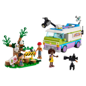 LEGO Friends Canlı Yayın Aracı 41749 - 6 Yaş ve Üzeri Çocukların Haber Yayını Oyunları Oynaması için Aksesuarlar İçeren Yaratıcı Oyuncak Yapım Seti (446 Parça)