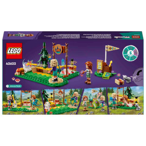 LEGO Friends Macera Kampı Okçuluk Alanı 42622 - 6 Yaş ve Üzeri Çocuklar için Autumn ve Nova Minifigürü İçeren Yaratıcı Oyuncak Yapım Seti (157 Parça)