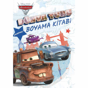 Disney Pixar Arabalar 2 Dünya Turu Boyama Kitabı
