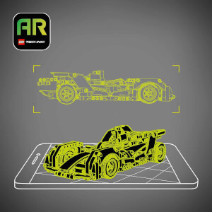 LEGO® Technic Formula E® Porsche 99X Electric 42137 - 9 Yaş ve Üzeri için Çek-Bırak Yarış Arabası Modeli Oyuncak Yapım Seti (422 Parça)