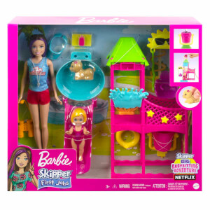 Barbie Skipper'ın Su Parkı Eğlencesi Oyun Seti HKD80