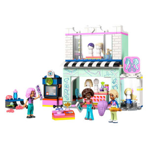 LEGO Friends Kuaför ve Aksesuar Mağazası 42662 - 7 Yaş ve Üzeri Çocuklar için Mini Bebek İçeren Yaratıcı Oyuncak Yapım Seti (347 Parça)