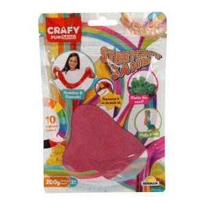 Crafy Streç Oyun Kumu Pembe 200 g