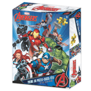 200 Parça 3D Puzzle: Avengers