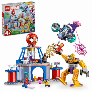 LEGO 4+ Spidey Takımı Ağ Örücü Karargahı 10794 - 4 Yaş ve Üzeri Çocuklar için 5 Minifigür İçeren Yaratıcı Oyuncak Yapım Seti (193 Parça)