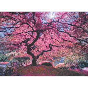 1000 Parça Puzzle : Pink Tree