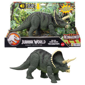 Sesli Jurassic World Legacy Collection Triceratops Figürü JLD29