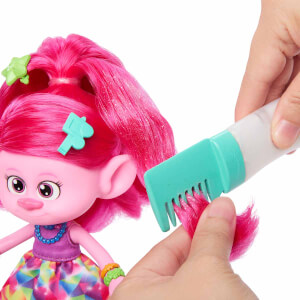 Trolls Band Together Hair-Tastic Queen Poppy HNF25