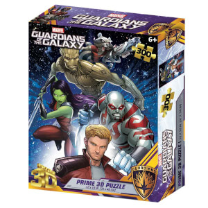 Prime 3D 300 Parça 3D Puzzle: Marvel Guardians of The Galaxy