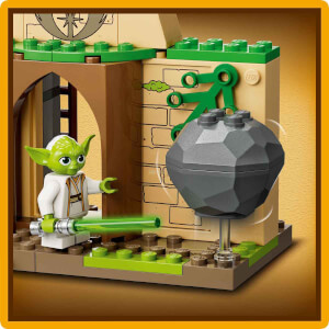 LEGO® Star Wars™ Tenoo Jedi Temple™ 75358 - 4 Yaş ve Üzeri Star Wars Seven Çocuklar için Başlangıç Düzeyinde Yaratıcı Oyuncak Yapım Seti (124 Parça)