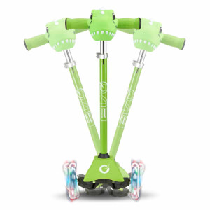 Evo 3 Tekerlekli Dino Işıklı Mini Cruiser Scooter