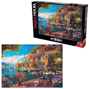 700 Parça XL Puzzle: Cafe Como