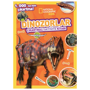 National Geographic Kids Dinozorlar Çıkartmalı Aktivite Kitabı