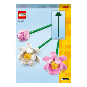 LEGO® Lotus Çiçekleri 40647 - 8 Yaş ve Üzeri için Oyuncak Yapım Seti (220 Parça)