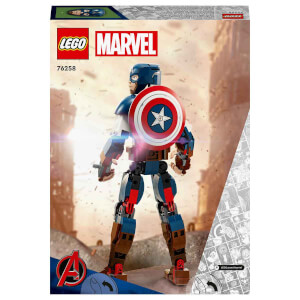 LEGO Marvel Kaptan Amerika Yapım Figürü 76258