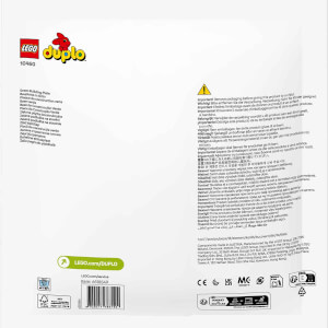 LEGO DUPLO Yeşil Yapım Plakası 10460 - 18 Ay ve Üzeri Küçük Çocuklar İçin Yaratıcı Oyunları Teşvik Eden Sergileme Zemini