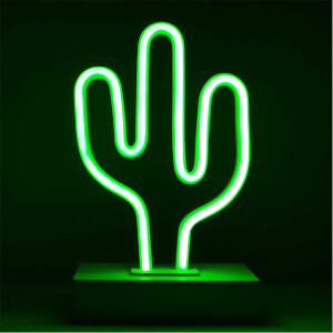 Dekoratif Neon Işıklı Kaktüs
