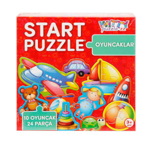 24 Parça Puzzle: Oyuncaklar