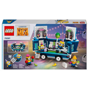 LEGO Despicable Me 4 Minyonların Müzikli Parti Otobüsü 75581 - 7 Yaş ve Üzeri Çocuklar İçin Yaratıcı Oyuncak Yapım Seti (379 Parça)