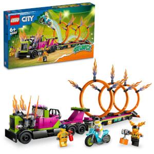 LEGO City Gösteri Kamyonu ve Ateş Çemberi Yarışması 60357