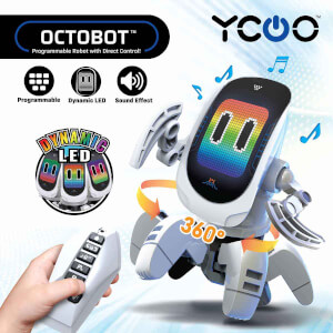 Silverlit Sesli ve Işıklı Programlanabilir Octobot Robot