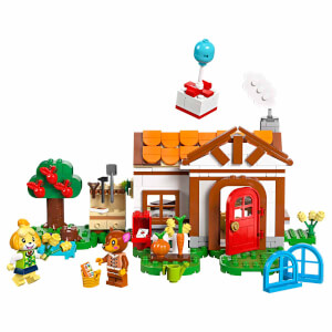 LEGO Animal Crossing Isabelle Ev Ziyaretinde 77049 - 6 Yaş ve Üzeri Çocuklar için İnşa Edilebilen Yaratıcı Oyuncak Yapım Seti (389 Parça)