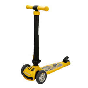 Pilsan Power 3 Tekerlekli Katlanabilir Işıklı Sarı Scooter 