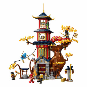 LEGO NINJAGO Ejderha Enerji Küreleri 71795 - 8 Yaş ve Üzeri Çocuklar için bir Tapınak ve 6 Minifigür İçeren Yaratıcı Oyuncak Yapım Seti (1029 Parça)