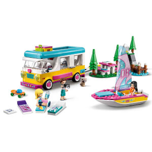 LEGO Friends Orman Karavanı ve Teknesi 41681