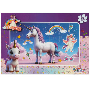 35 Parça Puzzle: Unicorn Hayal Dünyası