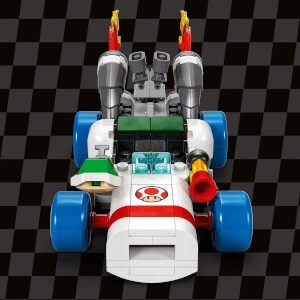 LEGO Super Mario: Mario Kart – Toad’un Garajı 72035 - 8 Yaş ve Üzeri Çocuklar için Kişiselleştirilebilir Koleksiyonluk Yaratıcı Oyuncak Yapım Seti (390 Parça)