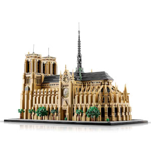 LEGO Architecture Mimari Simgeler Koleksiyonu: Notre Dame Katedrali 21061 - Seyahat, Mimari ve Tarih Meraklısı Yetişkinler İçin Koleksiyonluk ve Sergilenebilir Model Yapım Seti (4383 Parça)