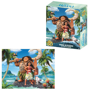 Prime 3D 500 Parça 3D Puzzle: Disney Moana