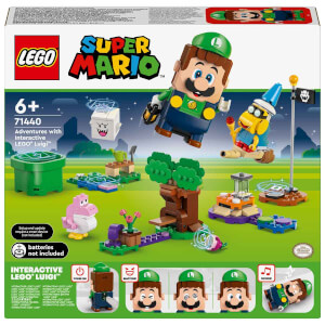 LEGO Super Mario İnteraktif LEGO Luigi ile Maceralar 71440 - 6 Yaş ve Üzeri Çocuklar İçin Koleksiyonluk Yaratıcı Nintendo Oyuncak Yapım Seti (210 Parça)