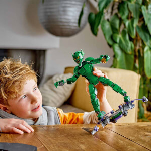 LEGO Marvel Green Goblin Yapım Figürü 76284 - 8 Yaş ve Üzeri Süper Kahraman Seven Çocuklar için Yaratıcı Oyuncak Yapım Seti (471 Parça)