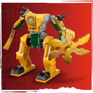 LEGO® NINJAGO® Arin'in Savaş Robotu 71804 - 4 Yaş ve Üzeri Çocuklar için Arin Minifigürü İçeren Yaratıcı Oyuncak Yapım Seti 71804 (104 Parça)