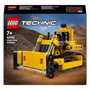 LEGO® Technic Ağır İş Buldozeri 42163 - 7 Yaş ve Üzeri Çocuklar için İnşaat Aracı İçerek Koleksiyonluk Yaratıcı Oyuncak Model Yapım Seti (195 Parça)