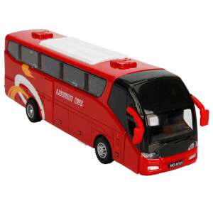 Sesli ve Işıklı Die Cast Çek Bırak Otobüs 