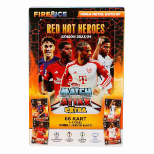 UEFA Match Attax Extra 2023-24 Mega Metal Kutu