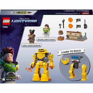 LEGO® │ Disney ve Pixar Lightyear Zyclops Takibi 76830 - 4 Yaş ve Üzeri Çocuklar için Buzz Lightyear Oyuncak Yapım Seti (87 Parça)
