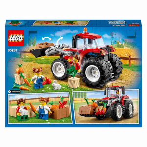 LEGO City Traktör 60287 Yapım Seti; Çocuklar için Harika bir Oyuncak (148 Parça)