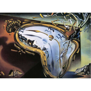 1000 Parça Puzzle : Soft Watch At Moment of First Explosion - Salvador Dalí 