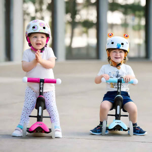 4in1 Micro Mini2Grow Deluxe Magic 3 Tekerlekli Işıklı Mavi Scooter 