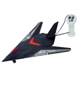 Sesli ve Işıklı Air Forces Kablo Kumandalı Stealth Fighter Jet 